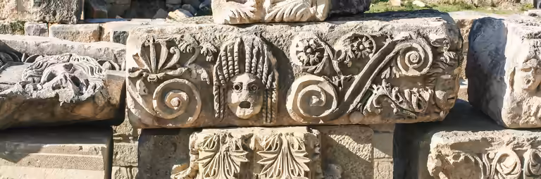 Relief in Myra, Türkei