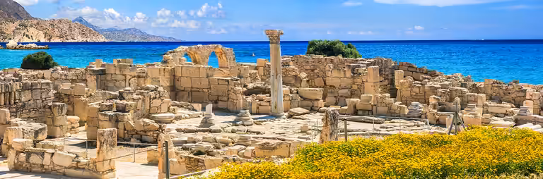 Kourion auf der Mittelmeerinsel Zypern